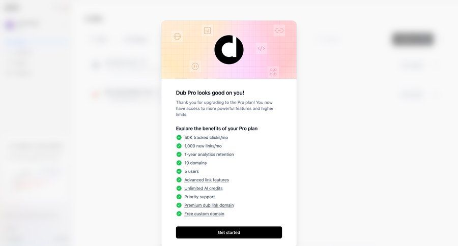 Dub
			 plan comparison payment history pay payment options product packages paywall payment page modern payment confirmation ui page example