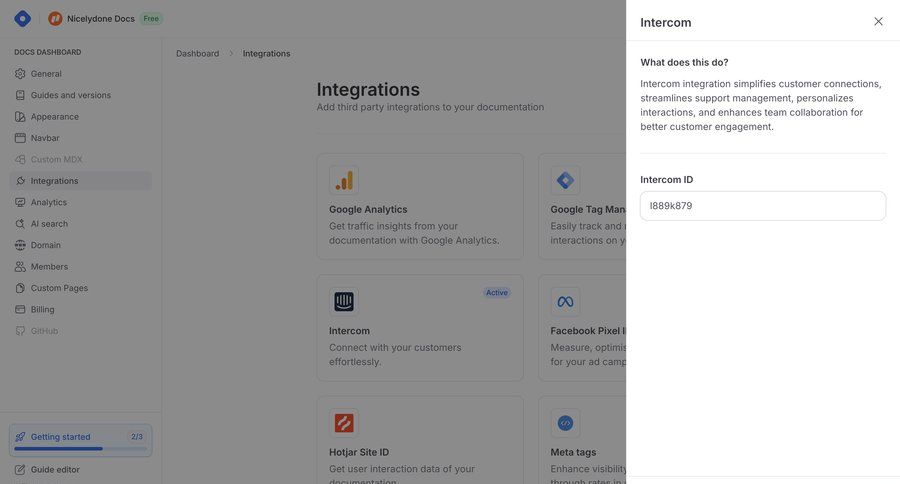 Hashnode
			 configuration settings sidebar navigation grid form sidebar integration doc documentation docs cards ui version control analytics ui page example