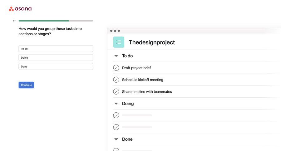 Asana
			           ux ui design