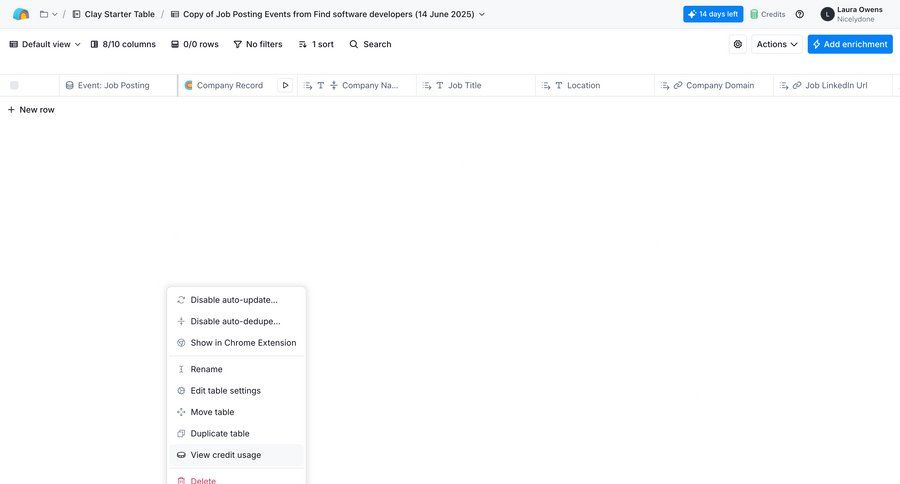 Clay
			 data management delete data entry menu table duplicate ui page example
