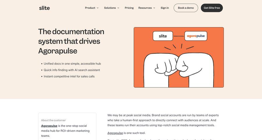 Slite
				article ui page example