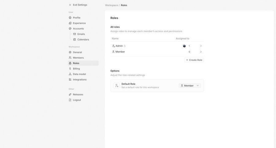 Twenty
			 configuration settings user management access control permission management sidebar ui page example