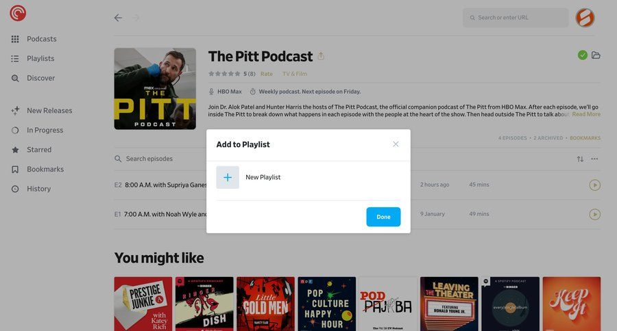 Pocket Casts
				create ui page example