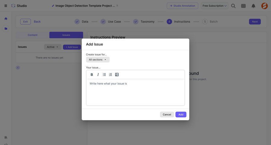 Scale
			 task management modal screen project management form issue tracking create menu ui page example