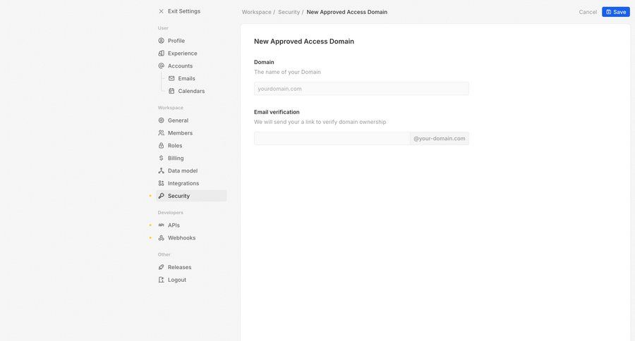 Twenty
			 modal screen configuration settings form email verification security ui page example