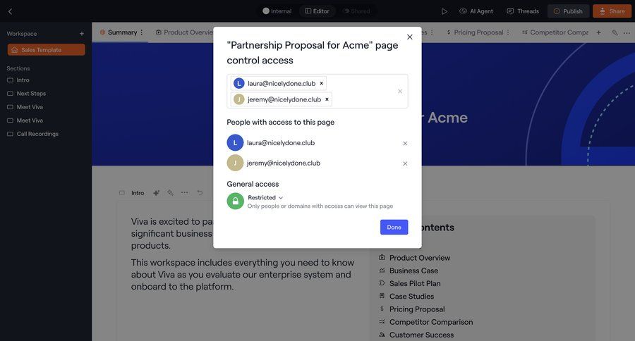 Dock
				team ui page example