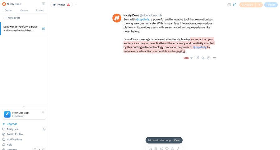 Typefully
			       ux ui design