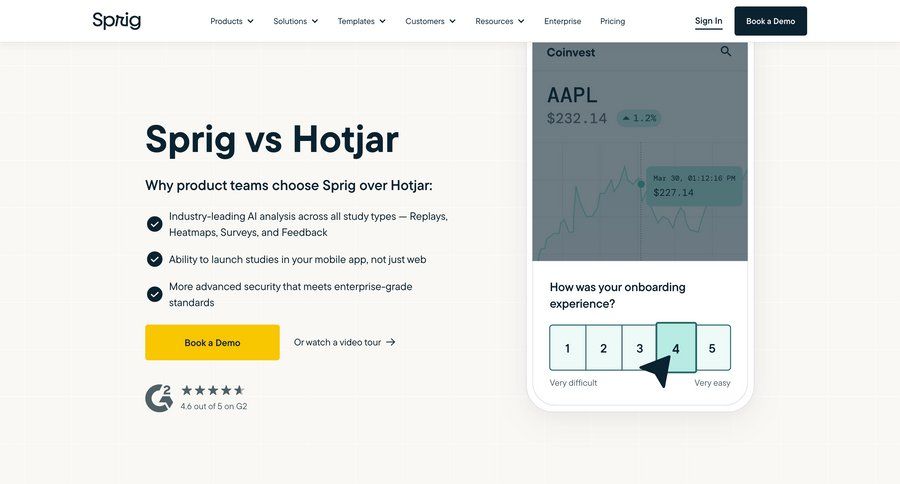 Sprig
			 payment history service plans pricing plans subscription plans price payment options world map comparison page vs alternatives testimonials case studies customer stories quick actions marketing website design payment page enterprise payment confirmation pricing packages pricing calculator ui page example