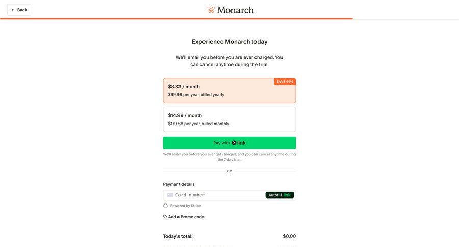 Monarch
			        ux ui design
