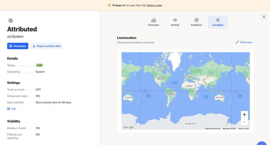 Ortto
			maps popover configuration settings dashboard data export data analysis monitoring maps interactive map location map world map route map analytics ui page example