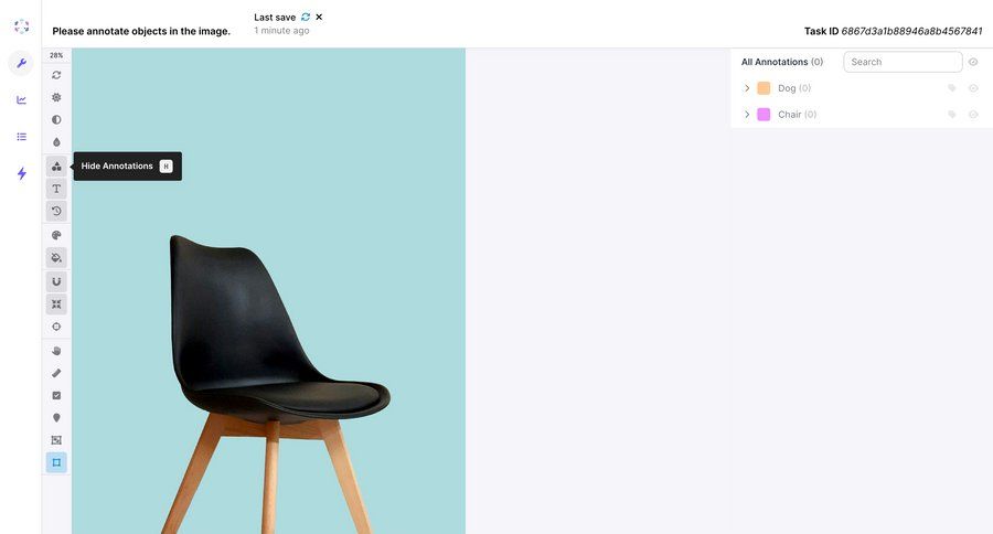 Scale
			 artificial intelligence full-screen layout shortcuts ui page example