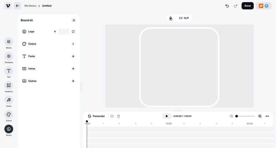 Vimeo
			settings detail page brand resources grid editor customize sidebar menu ui page example
