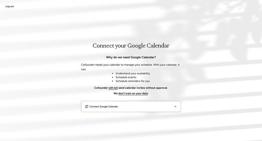 Cofounder
				calendars ui page example