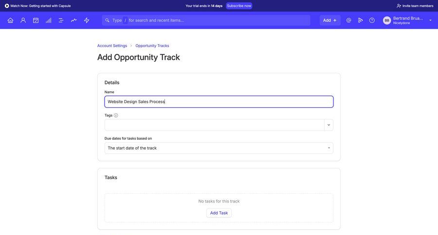 Capsule
			settings create form item settings project management form create ui page example