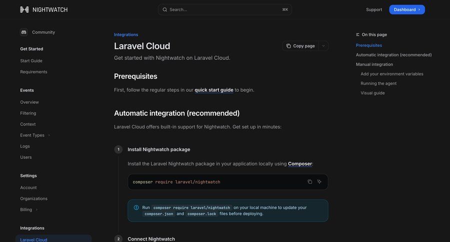 Nightwatch
			 api integration ui page example