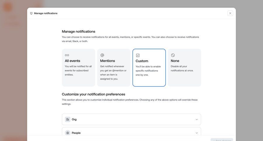 Qatalog
			notification settings settings grid user settings notification management save changes alert message notification settings ui page example