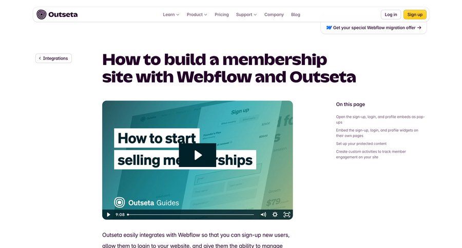 Outseta
				article ui page example