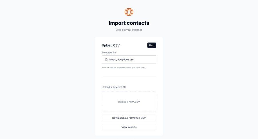 Loops
			 import wizard file upload ui ui page example