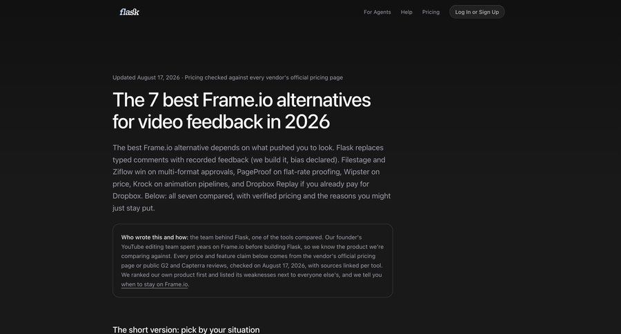 Flask
				article ui page example
