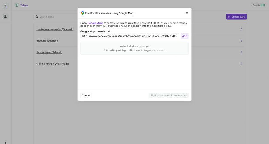Freckle
			 data management form import data data import table importing data ui page example