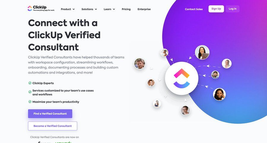 ClickUp
			 free account world map press release contact us check out affiliate program ui page example