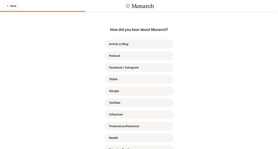 Monarch
			       ux ui design