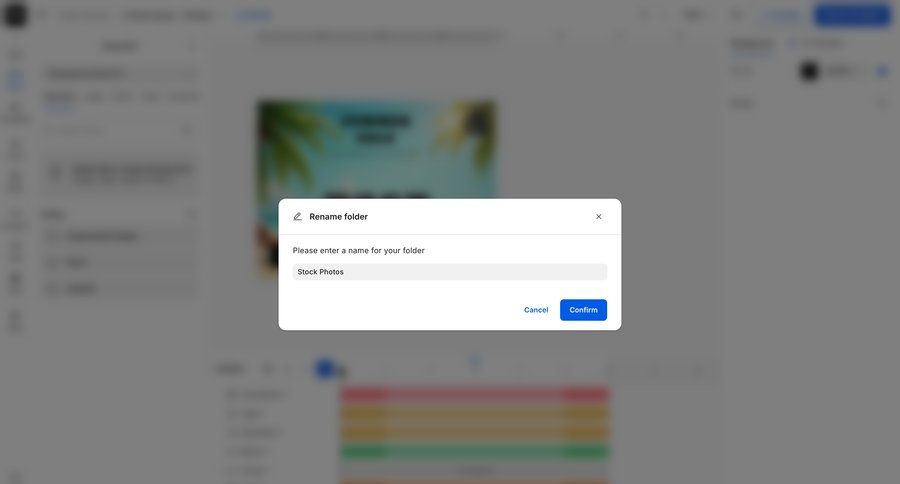 Creatopy
			 dashboard form modal dialog file management file organization ui page example