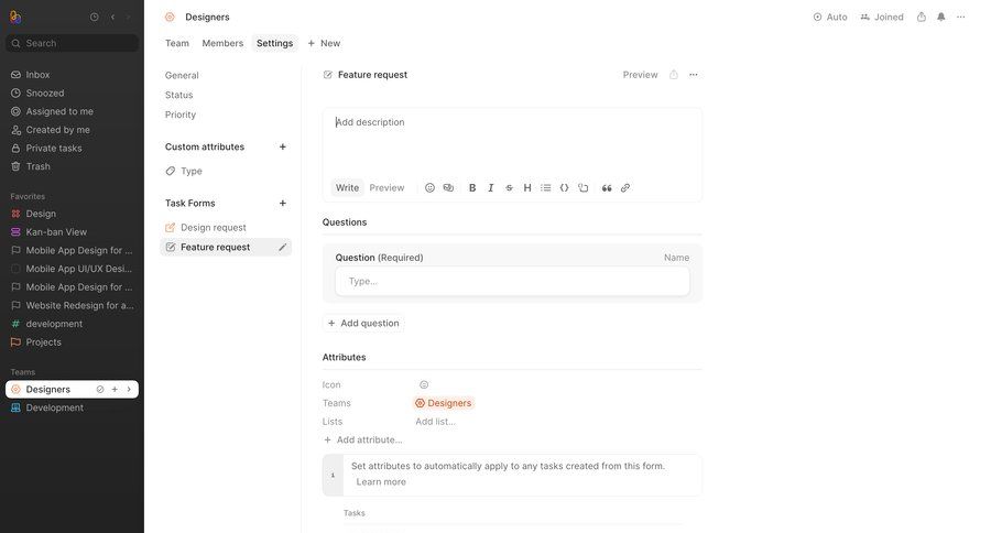 Height
			 task management settings sidebar navigation project management form real-time collaboration sidebar create menu ui page example
