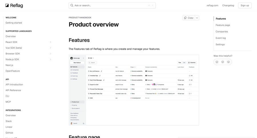 Reflag
				list ui page example