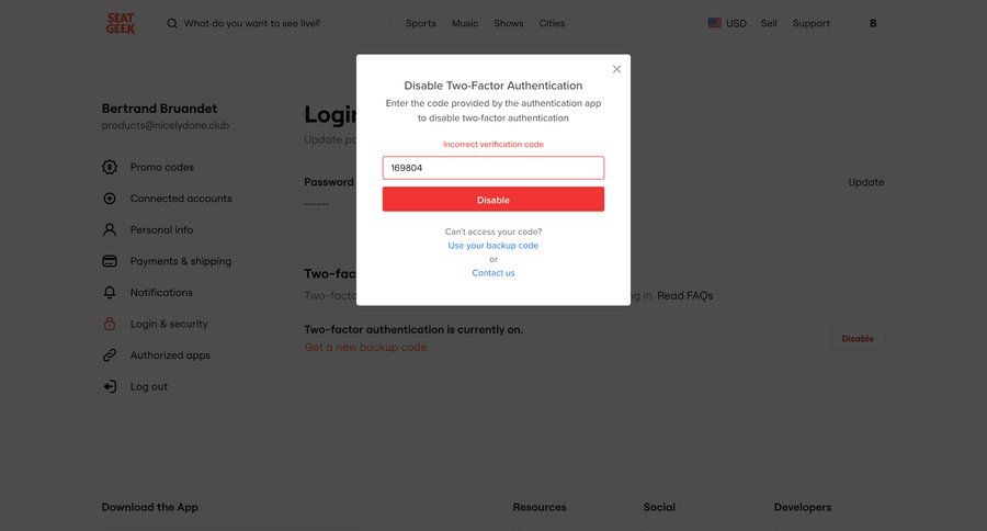 SeatGeek
			           ux ui design