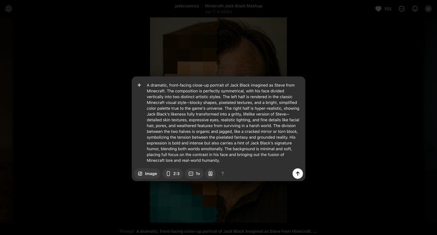 Sora
			 modal screen artificial intelligence color palette call intelligence suggestion ui page example