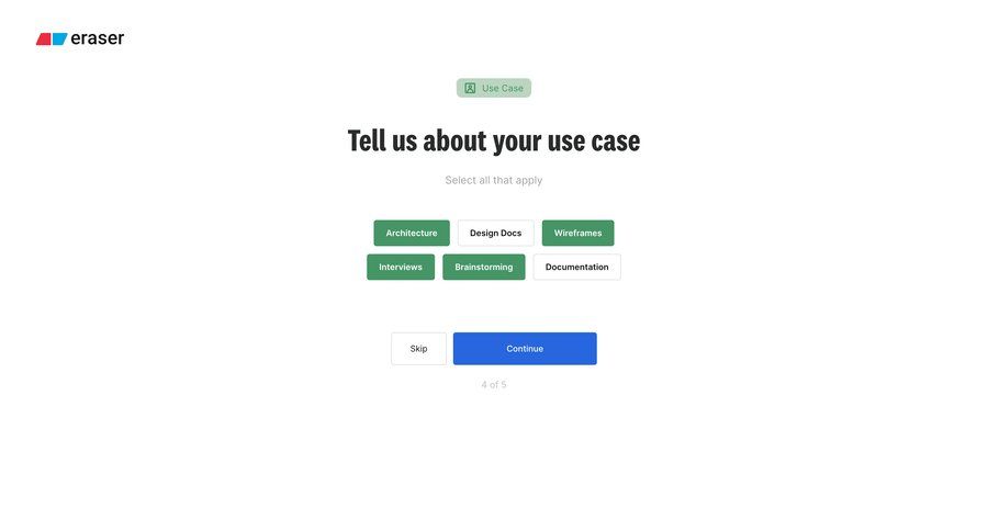 Eraser
			      ux ui design