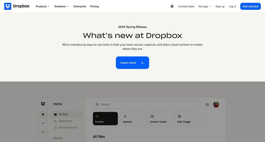 Dropbox
			 document list user termination product update changelog update media assets quick actions file upload ui dashboard layouts advanced search enterprise enterprise settings real-time editing search suggestions suggestion ui page example