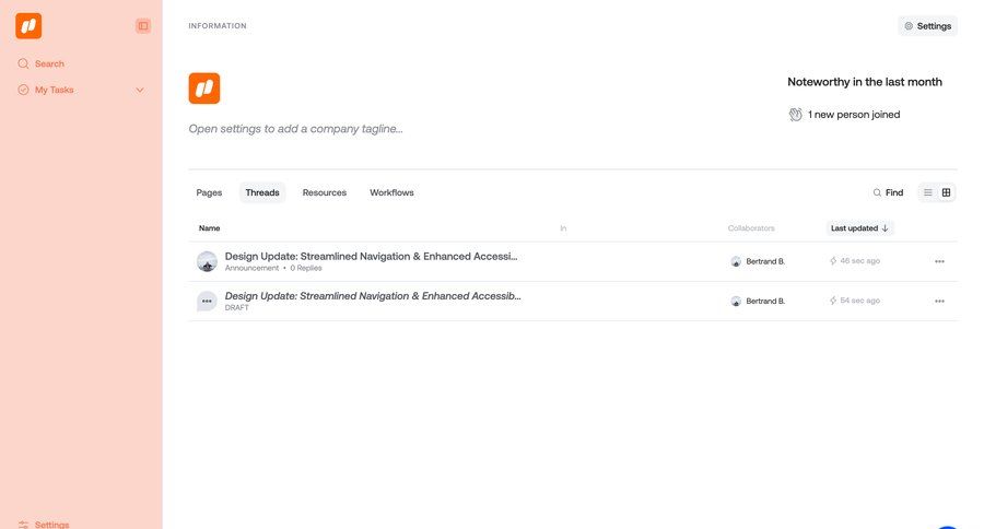 Qatalog
			 task management collaboration team collaboration dashboard sidebar navigation project management user activity project tracking dashboard notification sidebar alert message system notification push notification notification center menu announcement ui page example