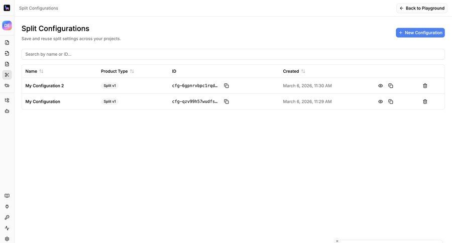 Llamaindex
				settings ui page example