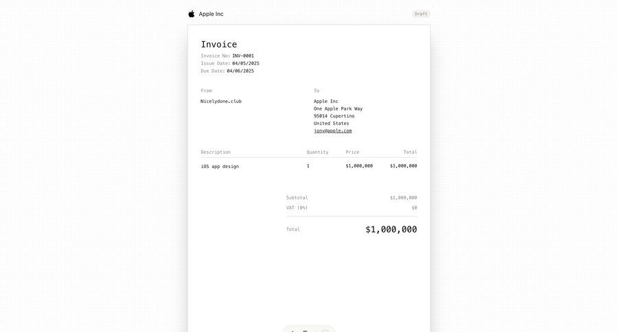 Midday
			 finance download payment processing ui page example