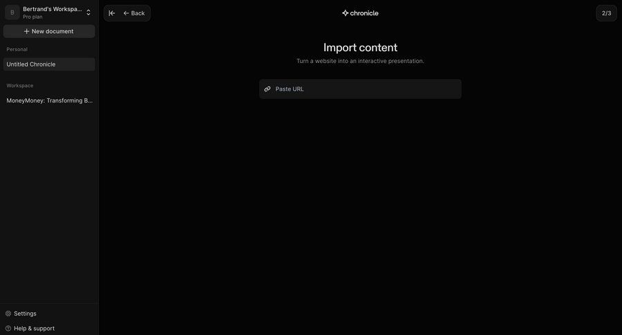 Chronicle
			import onboarding content sidebar navigation onboarding form ui page example
