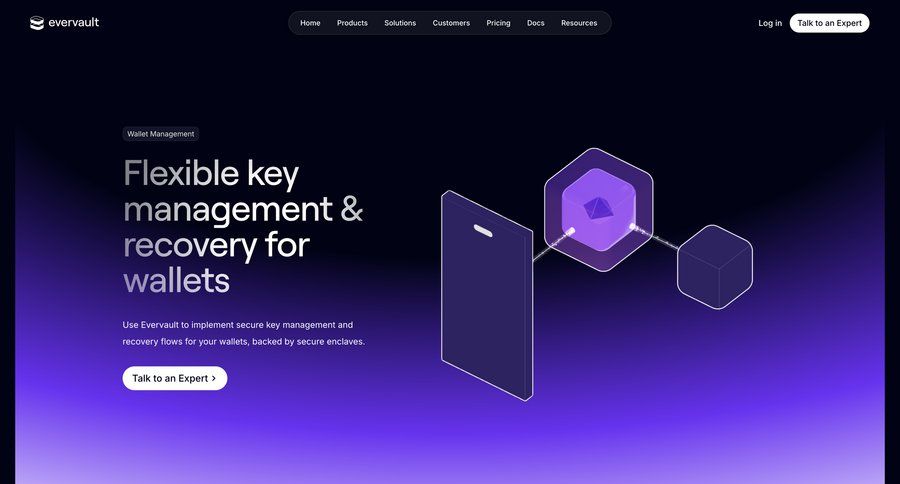 Evervault
			 email verification color palette version control ui page example