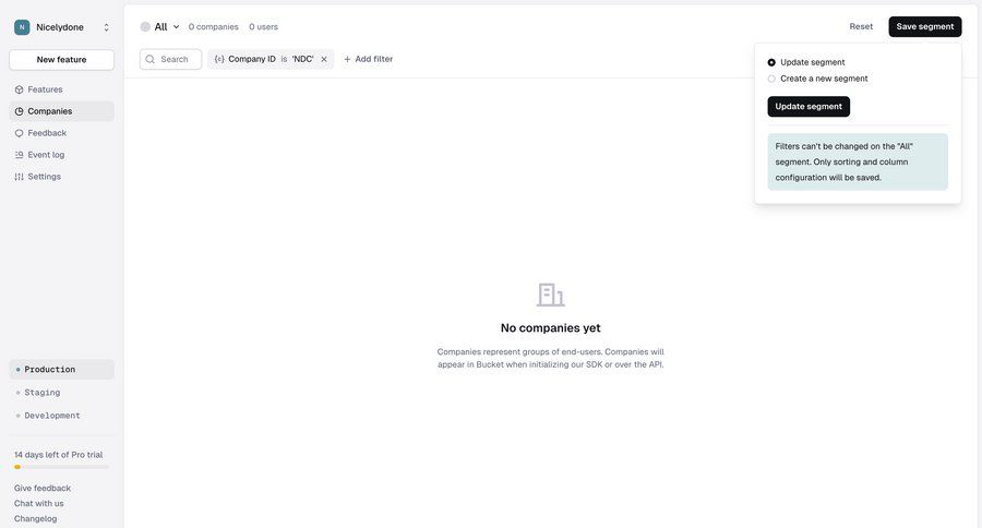 Reflag
			list filters popover company data management sidebar navigation ui page example