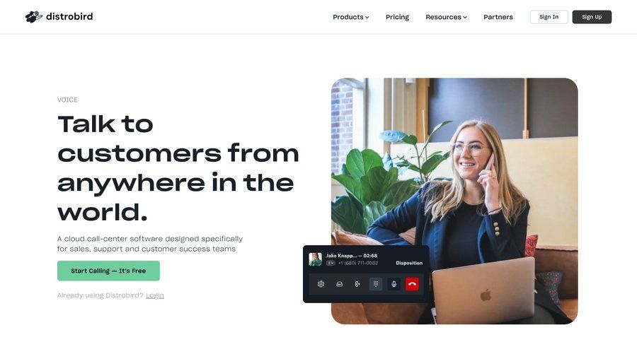 Distrobird
			 free account features management call recording call transcript features competition alternatives b2b website importing data voice order tracking offline mode pricing calculator comment mode transcript ui page example