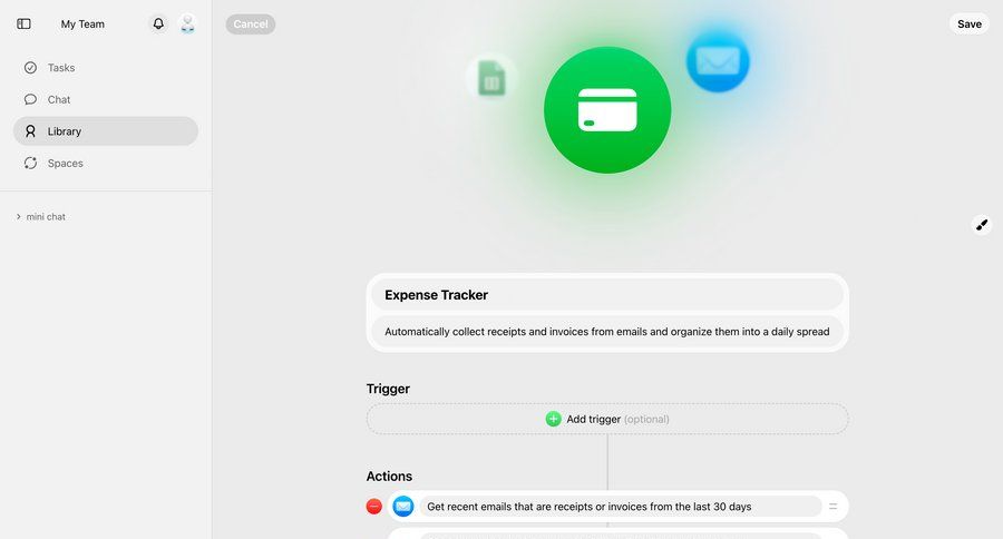 Cobot
			 configuration sidebar navigation workflow automation finance workflow configuration configuration screen ui page example