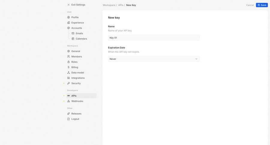 Twenty
			 modal screen configuration settings form api management sidebar create ui page example
