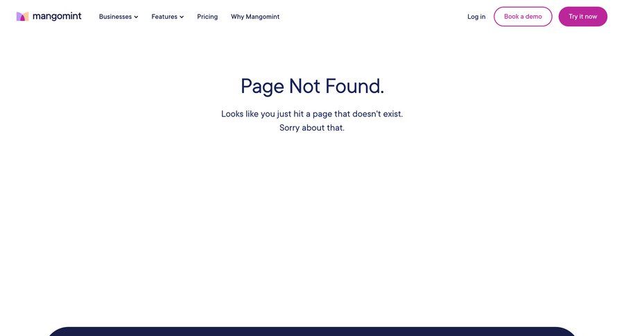 Mangomint
				404 ui page example