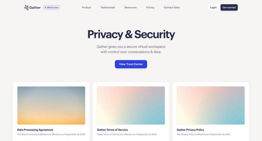 Gather
				help ui page example