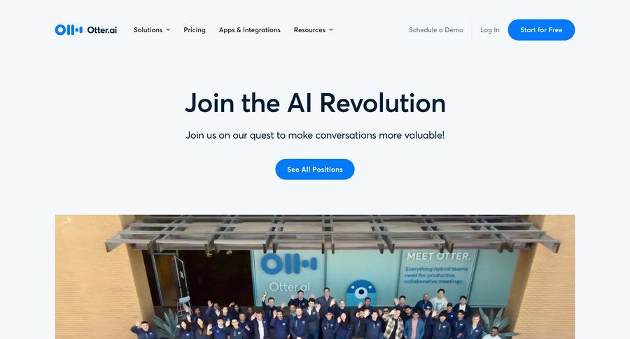 Otter
			 career jobs job tips tip ui page example