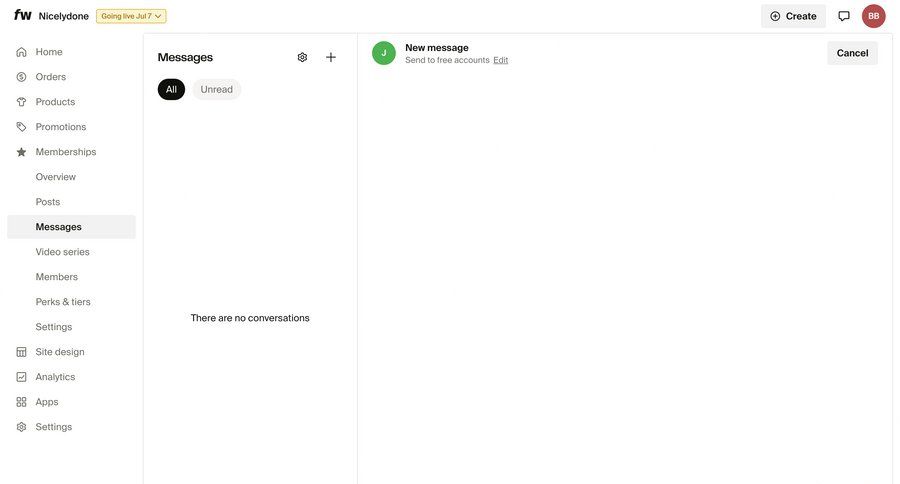 Fourthwall
			 e-commerce sidebar navigation communication menu customer support ui page example