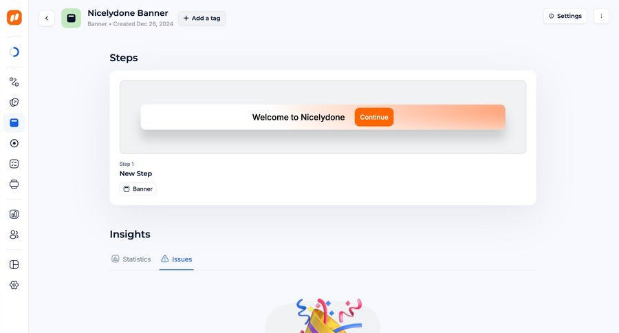 Jimo
			 configuration workflow workflow management tagging sidebar insight create generate modern review analytics ui page example