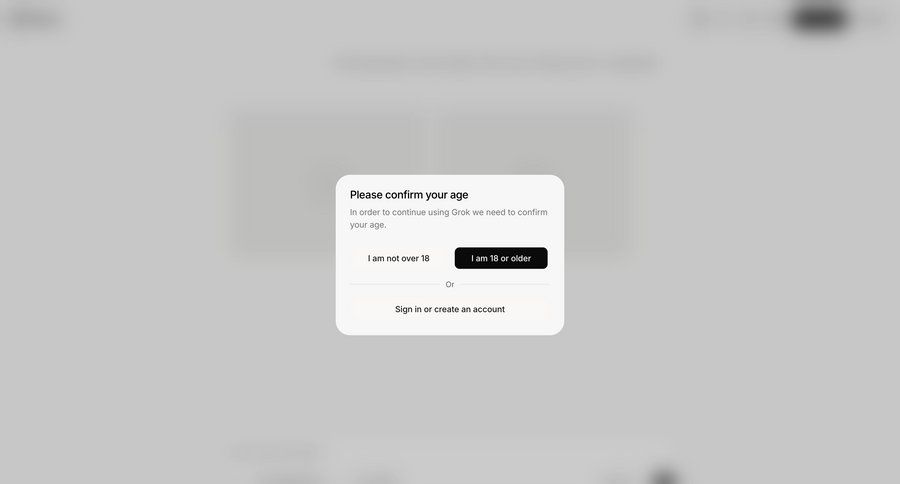 Grok
				modal & popover page example