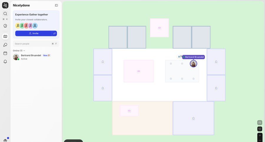 Gather
				home ui page example