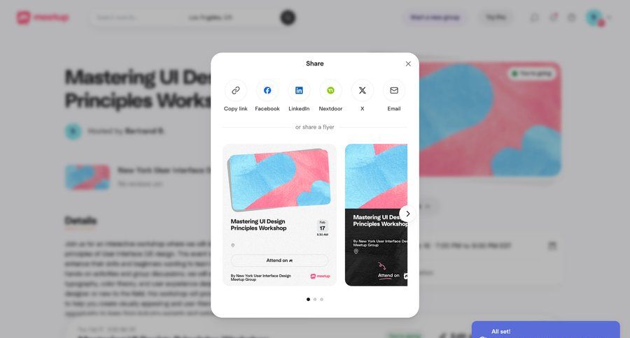 Meetup
				share ui page example